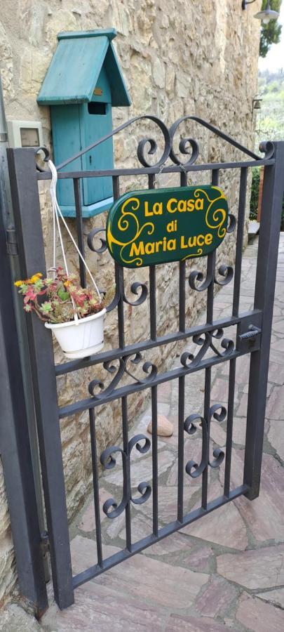 "La Casa Di Maria Luce" Con Terrazza Panoramica Apartment Gaiole in Chianti Exterior photo